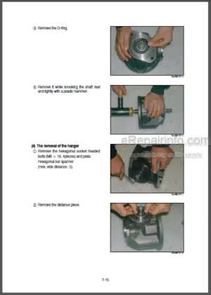Photo 2 - Hyundai R55-7A Repair Manual Crawler Excavator