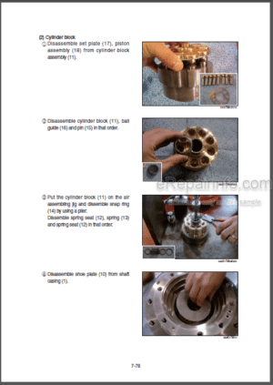 Photo 3 - Hyundai R55-9 Repair Manual Crawler Excavator