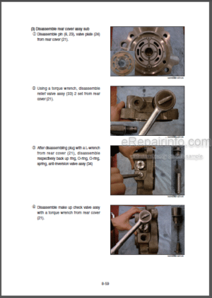 Photo 5 - Hyundai R450LC-3 Repair Manual Crawler Excavator