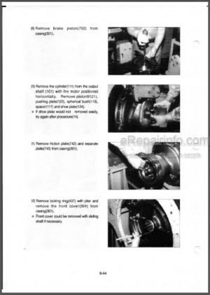 Photo 2 - Hyundai R290LC-3 Repair Manual Crawler Excavator