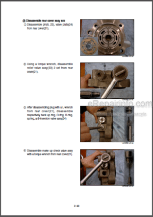 Photo 6 - Hyundai R200W-7A Repair Manual Wheel Excavator