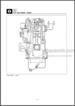 Photo 3 - Mitsubishi L2A L2C L2E L3A L3C L3E Service Manual Diesel Engine