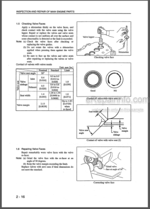 Photo 8 - Mitsubishi S4S S6S Service Manual Engine