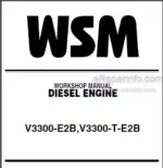 Photo 4 - Kubota V3300-E2B V3300-T-E2B Workshop Manual Diesel Engine