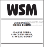 Photo 4 - Kubota 03-M-E3B 03-M-DI-E3B 03-M-E3BG Workshop Manual Diesel Engine