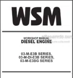 Photo 4 - Kubota 03-M-E3B 03-M-DI-E3B 03-M-E3BG Workshop Manual Diesel Engine