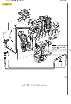 Photo 1 - CNH NEF F4CE F4DE F4GE F4HE Repair Manual Tier III Engines