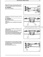Photo 2 - Case 580SR 580SR+ 590SR 695SR Series 3 Service Manual Loader Backhoe 87643852B