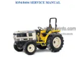 Photo 4 - Cub Cadet 8354 8404 Service Manual Compact Tractors