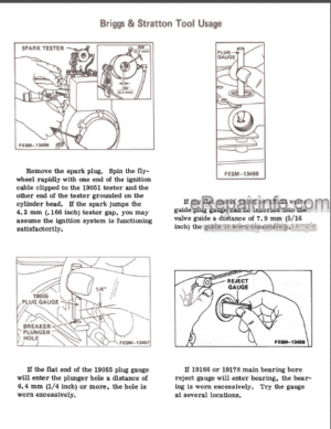 Photo 10 - Cub Cadet Engine Fuel And Electrical Systems Service Manual Brigs And Stratton One Cylinder