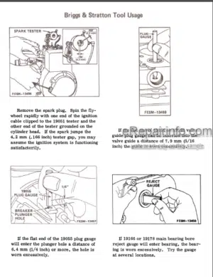Photo 5 - Cub Cadet Engine Fuel And Electrical Systems Service Manual Brigs And Stratton One Cylinder