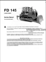 Photo 4 - Fiatallis FD145 Operation And Maintenance Manual Service Manual Crawler Tractor