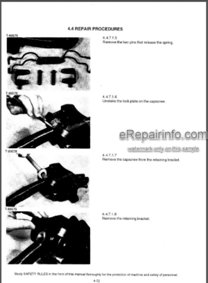 Photo 8 - Fiatallis FD 175 Operation And Maintenance Instruction Manual Crawler Dozer