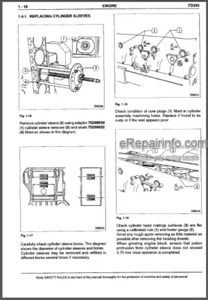 Photo 9 - Fiatallis FD255 Operation And Maintenance Service Manual Crawler Dozer