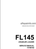 Photo 4 - Fiatallis FL145 Operation Maintenance And Service Manual Crawler Loader