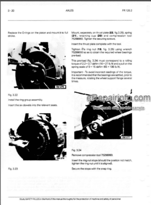 Photo 12 - Fiatallis FR120.2 Operation Maintenance And Service Manual Wheel Loader
