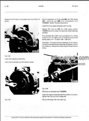 Photo 4 - Fiatallis FR120.2 Operation Maintenance And Service Manual Wheel Loader