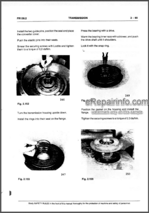Photo 8 - Fiatallis FR140.2 Operation Maintenance And Service Manual Wheel Loader