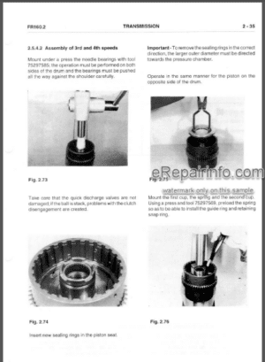 Photo 9 - Fiatallis FR160.2 Operation Maintenance And Service Manual Wheel Loader