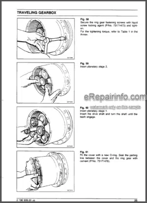Photo 8 - Fiatallis FT110 Operation Maintenance / Parts Catalog And Service Manual Tractor Loader Backhoe