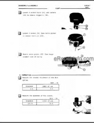 Photo 7 - Fiatallis FT110 Operation Maintenance / Parts Catalog And Service Manual Tractor Loader Backhoe