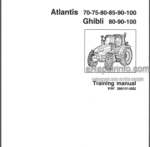 Photo 3 - Landini Atlantis 70 75 80 85 90 100 Ghibli 80 90 100 Training Repair Manual Tractors