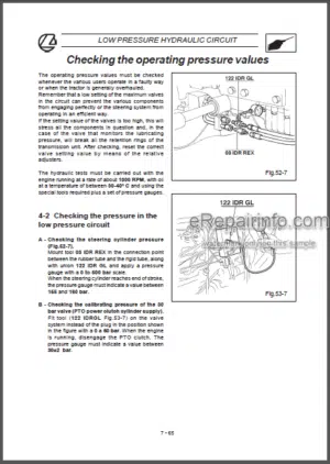 Photo 7 - Landini 70-80-90-100 C-CF-CFL Series Training Repair Manual Trekker