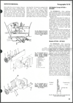 Photo 5 - Mitsubishi MT160-MT300D Shop Manual Tractors