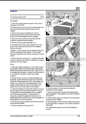 Photo 9 - Perkins 3000 Series 3008 CV8 Workshop Manual Diesel Engines