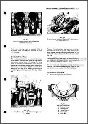 Photo 8 - Perkins 4.192 4.203 D4203 Workshop Manual Diesel Engine