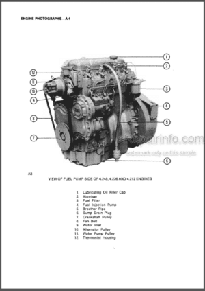 Photo 6 - Perkins 4.2482 4.248 T4.236. 4.236 4.212 T4.38 Workshop Manual Diesel Engines