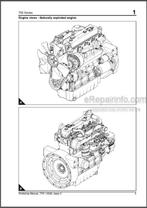 Photo 13 - Perkins 700 Series UA UB UC Workshop Manual Diesel Engines