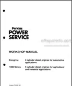 Photo 4 - Perkins Peregrine 1300 Series Workshop Manual Diesel Engine