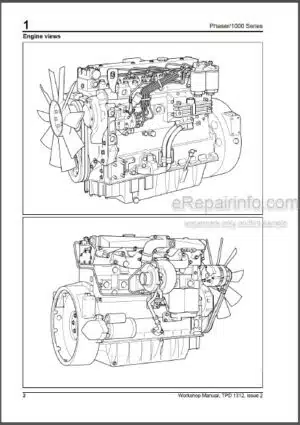 Photo 8 - Perkins Phaser 1000 Series AA To AH And YA To YE Workshop Manual Diesel Engines