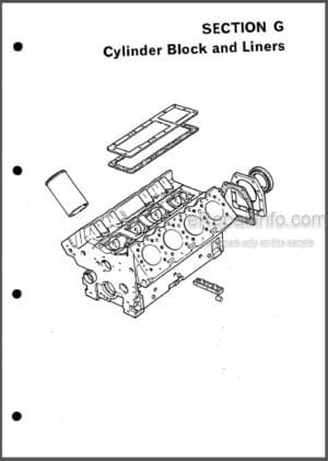 Photo 2 - Perkins V8.510 V8.540 TV8.540 Workshop Manual Diesel Engines