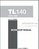 Photo 4 - Takeuchi TL140 Workshop Manual Crawler Loader