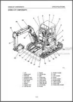 Photo 3 - Takeuchi TB138FR Workshop Manual Compact Excavator CG5E001