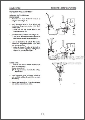 Photo 6 - Takeuchi TB138FR Workshop Manual Compact Excavator CG5E001