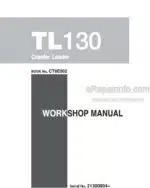 Photo 4 - Takeuchi TL130 Workshop Manual Crawler Loader