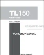 Photo 4 - Takeuchi TL150 Workshop Manual Crawler Loader