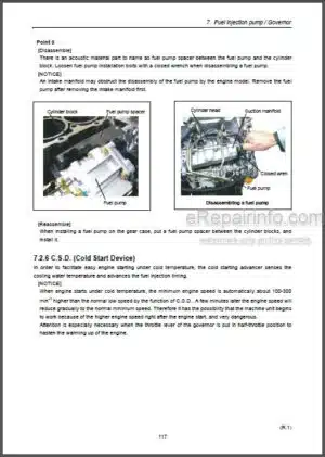 Photo 7 - Yanmar TNE Series Service Manual Engine