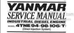 Photo 4 - Yanmar 4TNE94 4TNE98 4TNE106T Service Manual Engine