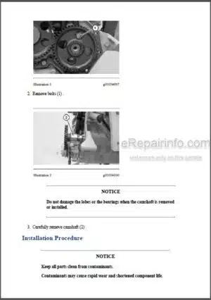Photo 1 - Caterpillar 267B 277B 287B Repair Manual Multi Terrain Loader
