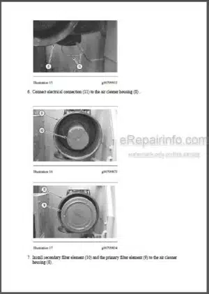 Photo 7 - Caterpillar 416C Repair Manual Backhoe Loader