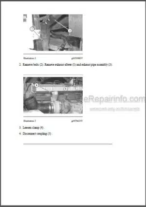 Photo 7 - Caterpillar E240B EL240B Repair Manual Excavator 5WG 8SF