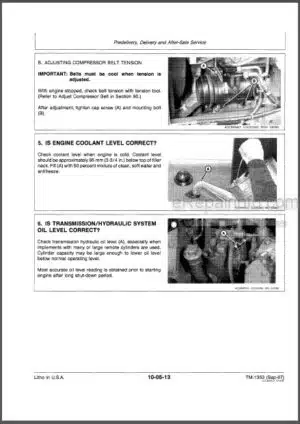 Photo 8 - JD JD500-C Technical Manual Loader Backhoe TM1038