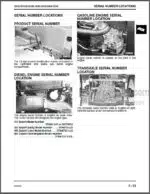 Photo 2 - JD 425 445 455 Technical Manual Lawn And Garden Tractors TM1517