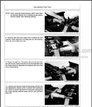 Photo 11 - John Deere 450D 455D Technical Manual Crawler Bulldozer Crawler Loader TM1291