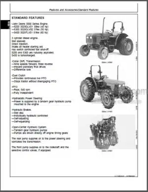 Photo 9 - JD 5200 5300 5400 5500 Technical Manual Tractors TM1520