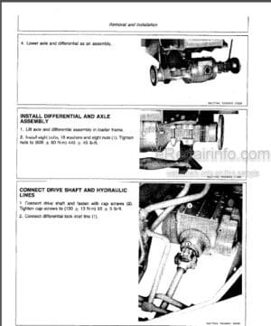 Photo 1 - JD 644C 646C Technical Manual Loader Compactor TM1229